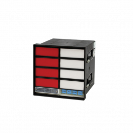 Microprocessor based facia annunciator(8 window)