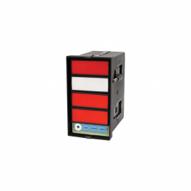 Microprocessor based facia annunciator(4 window)