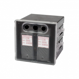 High speeed tripping relay with 4 N/O + 1 N/C or 2 N/O + 3 N/C S/R contacts per element(Two element relay)