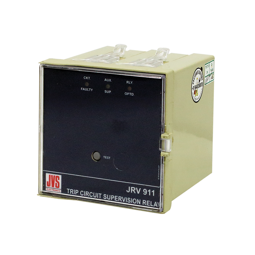 Static, trip circuit supervision relay