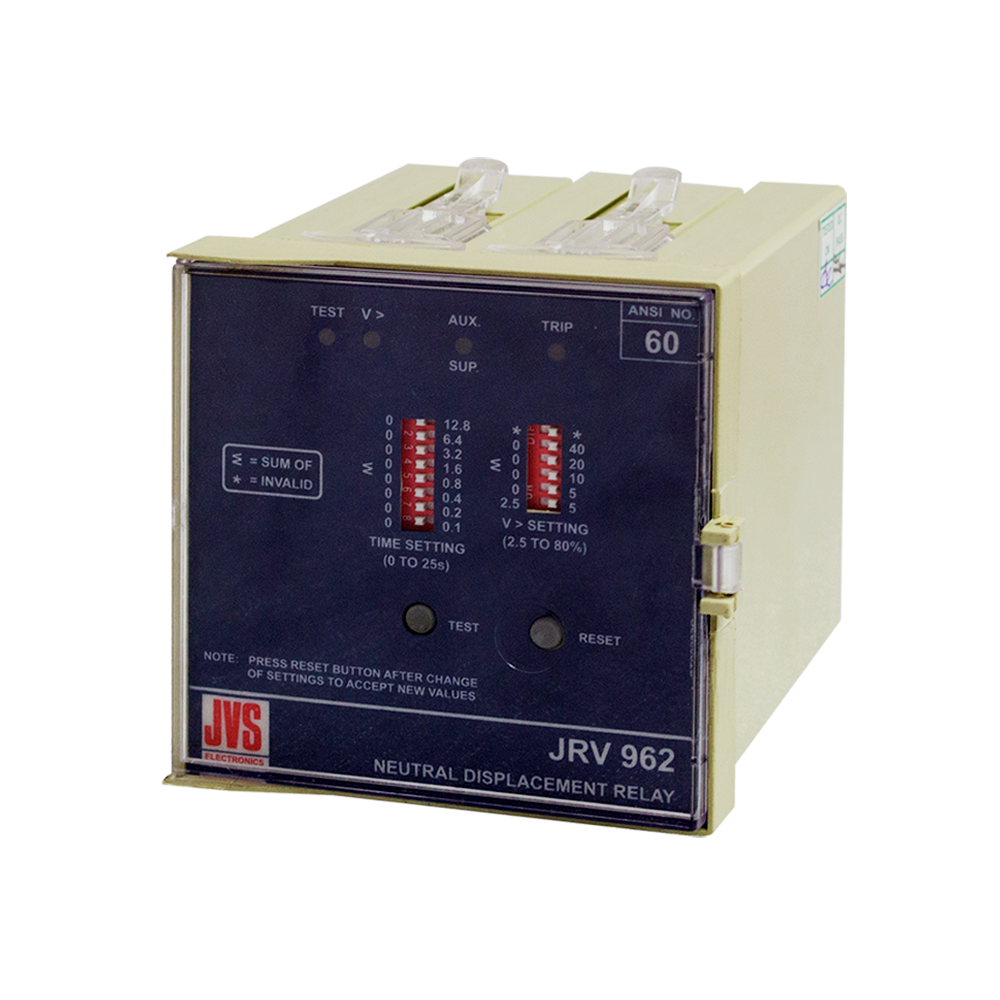 Single Pole, Neutral Displacement Relay
